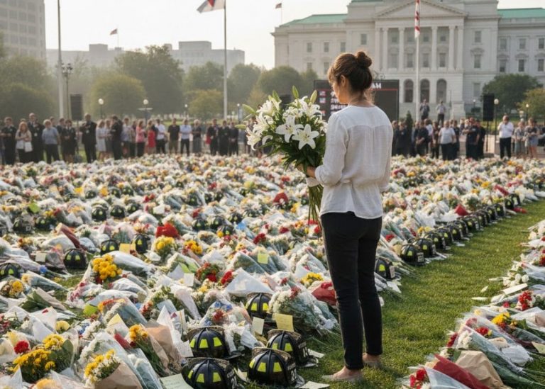 Our White Lilies to Commemorate Firefighters