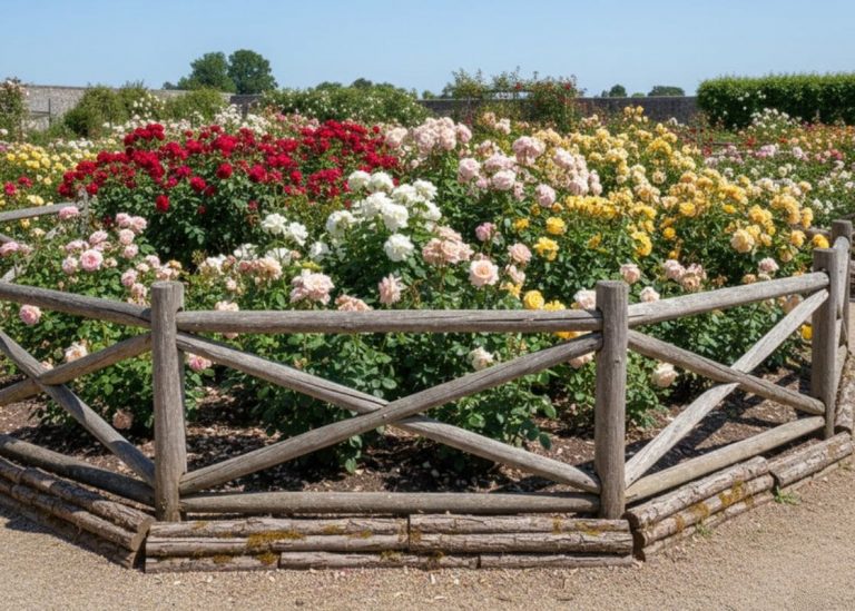 Some Flower Borders In My Garden