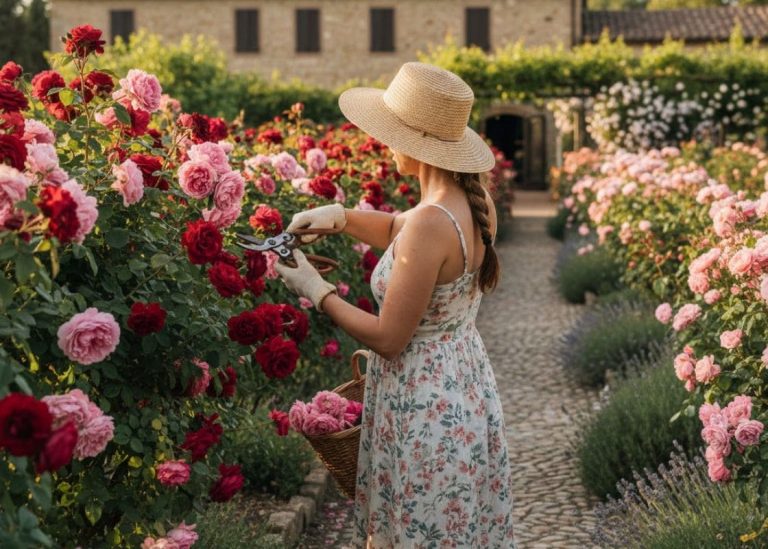 The Summers When Roses Move Indoors With Us