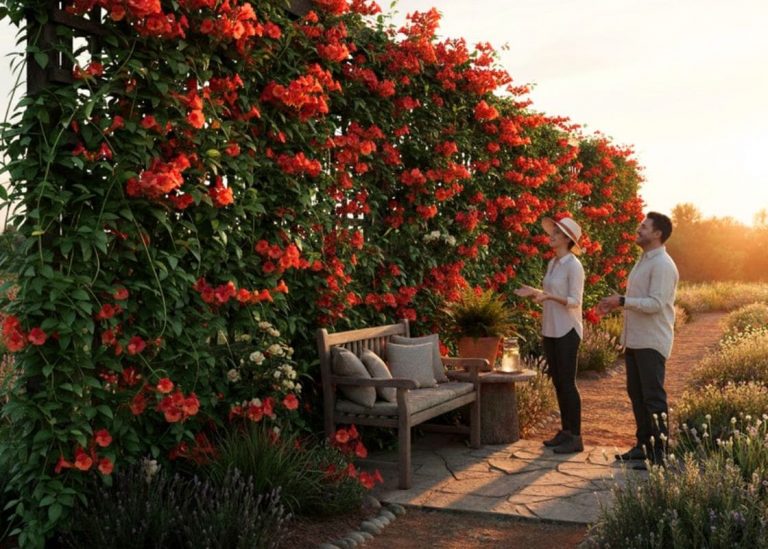 The West Side of My Garden Attracts Hummingbirds
