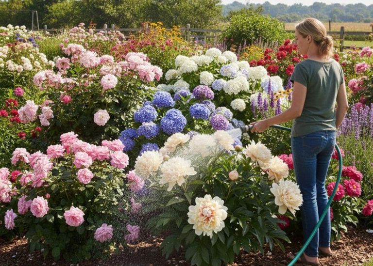 Two Simple Things to Keep My Garden Lush Through the Hottest Days
